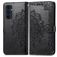 Mobigear Mandala Samsung Galaxy A16 Hoesje Bookcase Portemonnee - Zwart