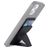 Mobigear Folding Snap-On Pasjeshouder - 3 Pasjes - MagSafe Compatible - Zwart