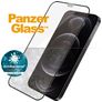 PanzerGlass Edge to Edge iPhone 12 Pro Glazen Screenprotector - Case Friendly - Zwart
