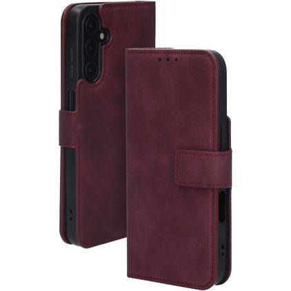 Mobiparts Classic Wallet Samsung Galaxy A15 5G Hoesje Bookcase Portemonnee - Velvet Red