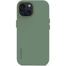 Decoded iPhone 15 Siliconen Hoesje Backcover - Sage Leaf Decoded iPhone 15 Siliconen Hoesje Backcover - Sage Leaf