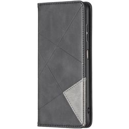 Mobigear Rhombus Slim Nokia G11 Hoesje Bookcase - Zwart