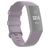 Mobigear Cross Siliconen Fitbit Charge 4 Bandje Gespsluiting - Paars