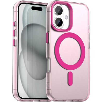 Mobigear Shockproof iPhone 18 MagSafe Hoesje Hardcase Backcover - Rood
