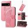 Mobigear Butterfly Google Pixel 7 Pro Hoesje Bookcase Portemonnee - Roze