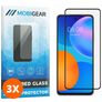 Mobigear Premium Huawei P Smart (2021) Glazen Screenprotector - Case Friendly - Zwart (3-Pack)