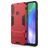 Mobigear Armor Stand Huawei Y6p Hoesje Hardcase Backcover Shockproof met Standaard - Rood