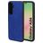 Mobiparts Classic Samsung Galaxy A56 MagSafe Hoesje TPU,Kunstleer Backcover - Sapphire Blue