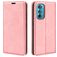 Mobigear Retro Slim Motorola Edge 30 Hoesje Bookcase Portemonnee - Roze