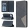 Mobigear Rhombus Slim iPhone 12 Pro Hoesje Bookcase - Grijs