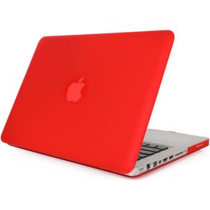 Mobigear Matte MacBook Pro 15 Inch (2008-2012) Hoes Hardshell Laptopcover MacBook Case - Rood - Model A1260 / A1286