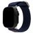 Mobilize Elastic Nylon Apple Watch Bandje Elastische band - 42/41/40/38 mm - Blauw