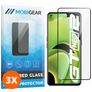 Mobigear Premium Realme GT Neo2 Glazen Screenprotector - Case Friendly - Zwart (3-Pack)
