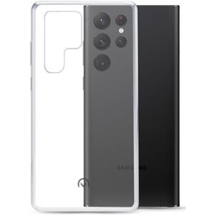 Mobilize Gelly Doorzichtig Samsung Galaxy S22 Ultra Hoesje Flexibel TPU Backcover - Transparant