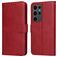 Mobigear Wallet Samsung Galaxy S24 Ultra Hoesje Bookcase Portemonnee - Rood