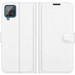 Mobigear Classic Samsung Galaxy A22 4G Hoesje Bookcase Portemonnee - Wit