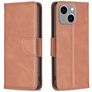 Mobigear Excellent iPhone 15 Plus Hoesje Bookcase Portemonnee - Bruin