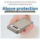 Mobigear Crystal Google Pixel Fold Hoesje Hardcase Backcover Shockproof - Grijs
