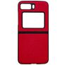 Mobigear Excellent Motorola Razr (2022) Hoesje Hardcase Backcover - Rood
