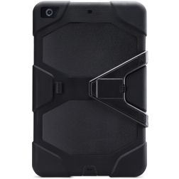 Xccess Survivor Essential iPad 7 (2019) Hoes Hard Kunststof,Siliconen Backcover + Standaard - Zwart