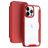 Mobigear Smart Fit iPhone 15 Pro Max Hoesje Hardcase Bookcase - Rood