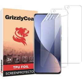 GrizzlyCoat Xiaomi 12 Hydrogel TPU Screenprotector - Case Friendly + Installatie Frame (2-Pack)