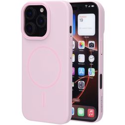 Mobiparts Slim Line iPhone 16 Pro MagSafe Hoesje Hardcase Backcover - Blush Pink