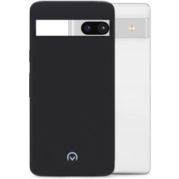 Mobilize Rubber Gelly Google Pixel 7a Hoesje Flexibel TPU Backcover - Matt Black