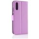 Mobigear Classic Huawei P20 Hoesje Bookcase Portemonnee - Paars