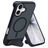 Mobiparts Hardcover iPhone 17 MagSafe Hoesje Hardcase Backcover met Standaard - Satin Black