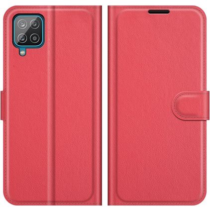Mobigear Classic Samsung Galaxy A22 4G Hoesje Bookcase Portemonnee - Rood