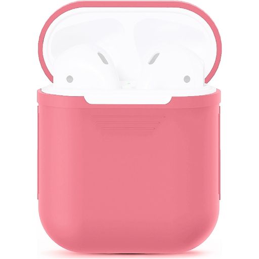 Mobigear Colors Apple AirPods 1 Hoesje Flexibel Siliconen - Roze