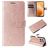 Mobigear Butterfly Xiaomi 14T Pro Hoesje Bookcase Portemonnee - Roségoud