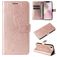 Mobigear Butterfly iPhone 16e Hoesje Bookcase Portemonnee - Roségoud