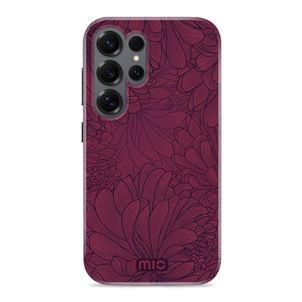 MIO Samsung Galaxy S25 Ultra MagSafe Hoesje Hardcase Backcover - Berry Blooms