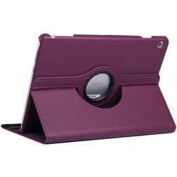 Mobigear DuoStand Huawei MediaPad T5 10.1 Hoes Draaibare Bookcase - Paars