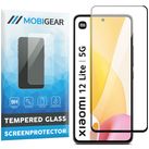 Mobigear Premium Xiaomi 12 Lite Glazen Screenprotector - Case Friendly