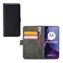 Mobilize Classic Gelly Wallet Motorola Moto G84 Hoesje Bookcase Portemonnee - Zwart