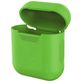 Mobigear Classic Apple AirPods 1 Hoesje Flexibel Siliconen - Groen