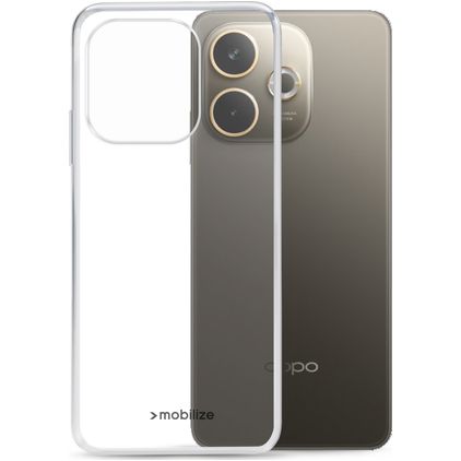 Mobilize Gelly Case Doorzichtig OPPO A5 Pro Hoesje Flexibel TPU Backcover - Transparant