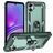 Mobigear Armor Ring Samsung Galaxy A05 Hoesje Hardcase Backcover Shockproof met Ringhouder - Groen