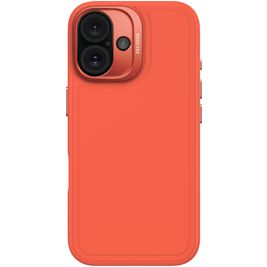 Decoded Stacks iPhone 16 Siliconen MagSafe Hoesje Backcover - Tangerine