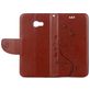 Mobigear Flowers Samsung Galaxy A5 (2017) Hoesje Bookcase Portemonnee - Bruin