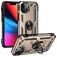 Mobigear Armor Ring iPhone 14 Plus Hoesje Hardcase Backcover Shockproof met Ringhouder - Goud