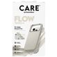 CARE by PanzerGlass Feature FLOW iPhone 17 Pro Siliconen MagSafe Hoesje Backcover Shockproof - Vanilla
