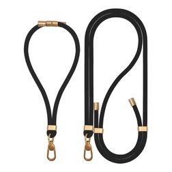 My Style Body & Wrist Universeel Telefoonkoord Verstelbaar - Zwart (2-Pack)