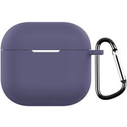 Mobigear Colors Apple AirPods 4 Hoesje Flexibel Siliconen - Grijs