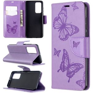 Mobigear Butterfly Huawei P40 Hoesje Bookcase Portemonnee - Paars