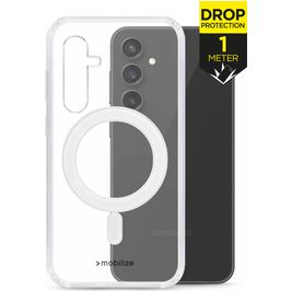 Mobilize Naked Protection Doorzichtig Samsung Galaxy S23 FE MagSafe Hoesje Hardcase Backcover Shockproof - Transparant