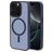 Mobiparts Hardcover iPhone 16 Pro MagSafe Hoesje Hardcase Backcover - Satin Blue